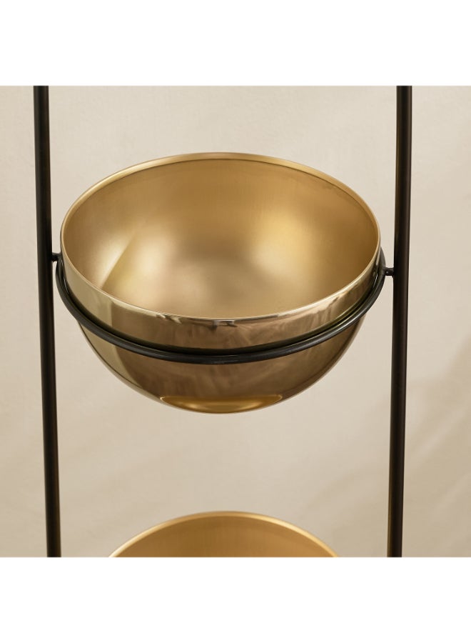 Home Box Metal 3-Tier Planter Stand - Black - Image 3